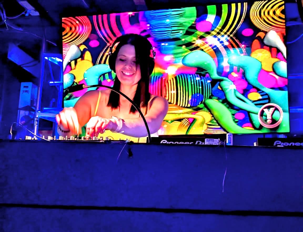 The Heather Network DJing at Y Afterhours, Edmonton, March 2026